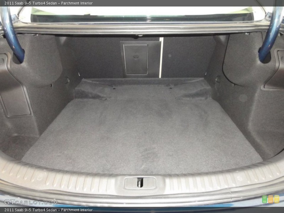 Parchment Interior Trunk for the 2011 Saab 9-5 Turbo4 Sedan #52096916