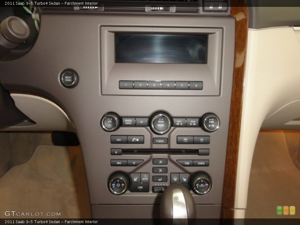 Parchment Interior Controls for the 2011 Saab 9-5 Turbo4 Sedan #52096943