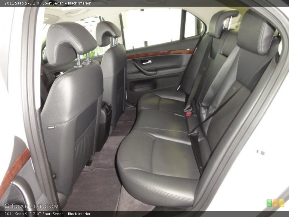 Black Interior Photo for the 2011 Saab 9-3 2.0T Sport Sedan #52097237