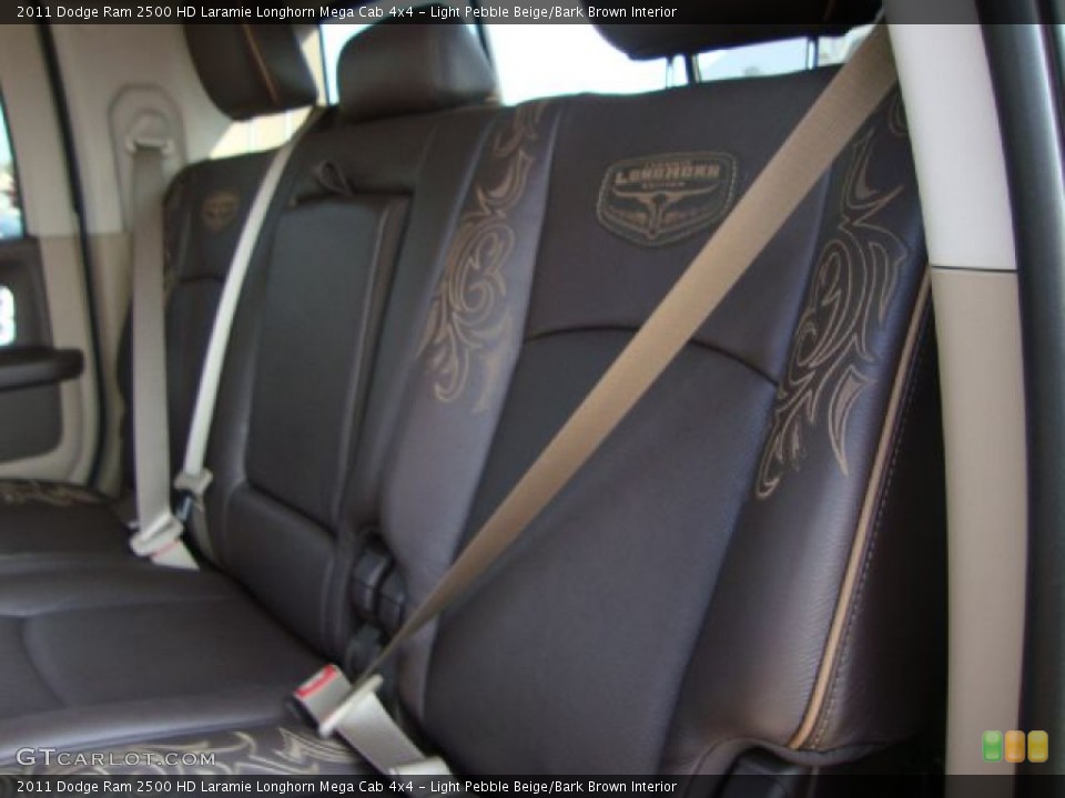 Light Pebble Beige/Bark Brown Interior Photo for the 2011 Dodge Ram 2500 HD Laramie Longhorn Mega Cab 4x4 #52098560