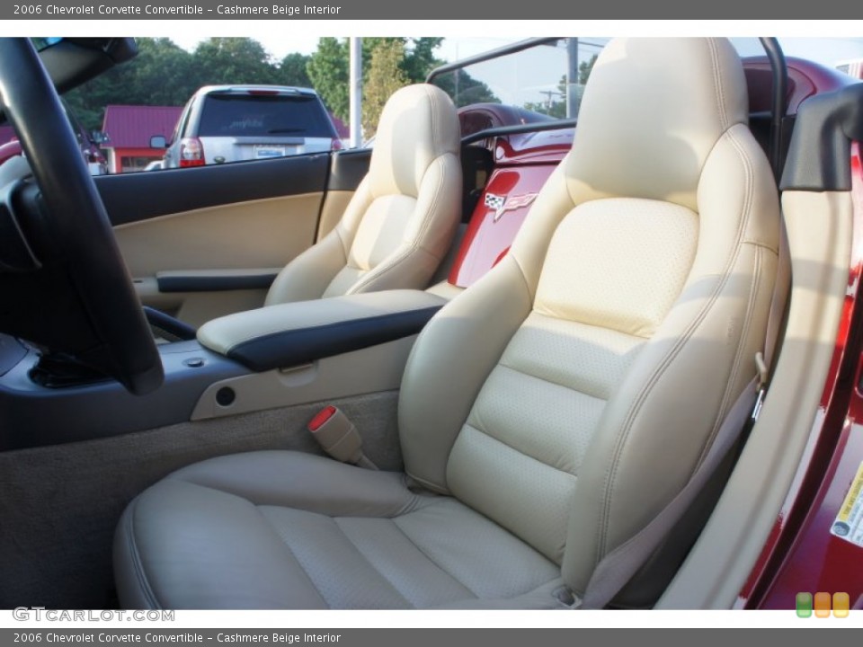 Cashmere Beige Interior Photo for the 2006 Chevrolet Corvette Convertible #52100078