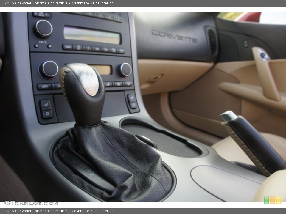 Cashmere Beige Interior Transmission for the 2006 Chevrolet Corvette Convertible #52100171