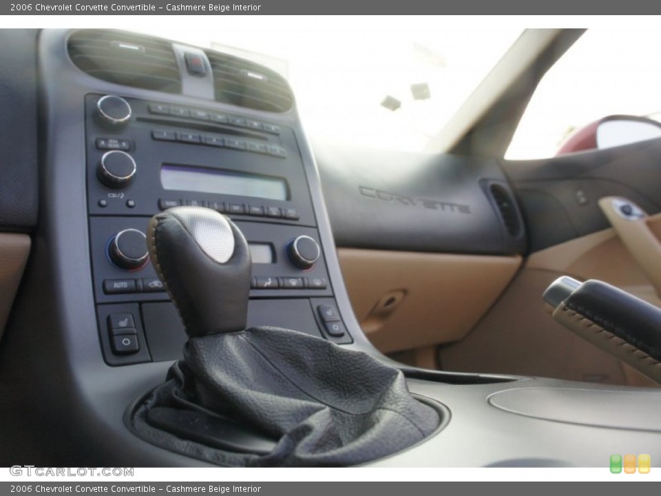 Cashmere Beige Interior Transmission for the 2006 Chevrolet Corvette Convertible #52100198