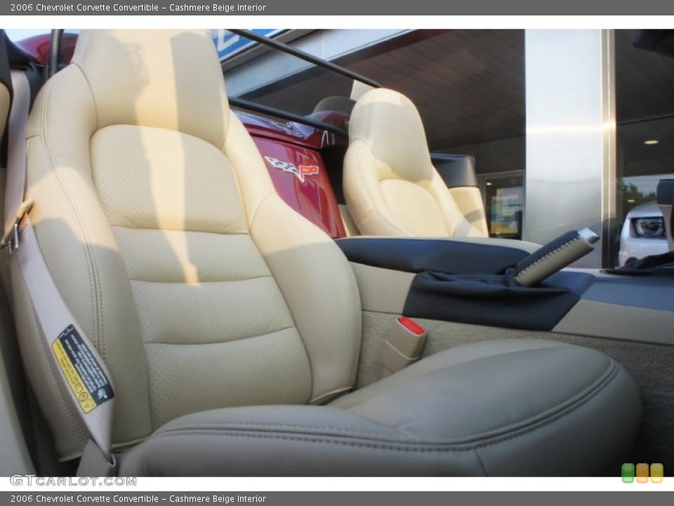 Cashmere Beige Interior Photo for the 2006 Chevrolet Corvette Convertible #52100288