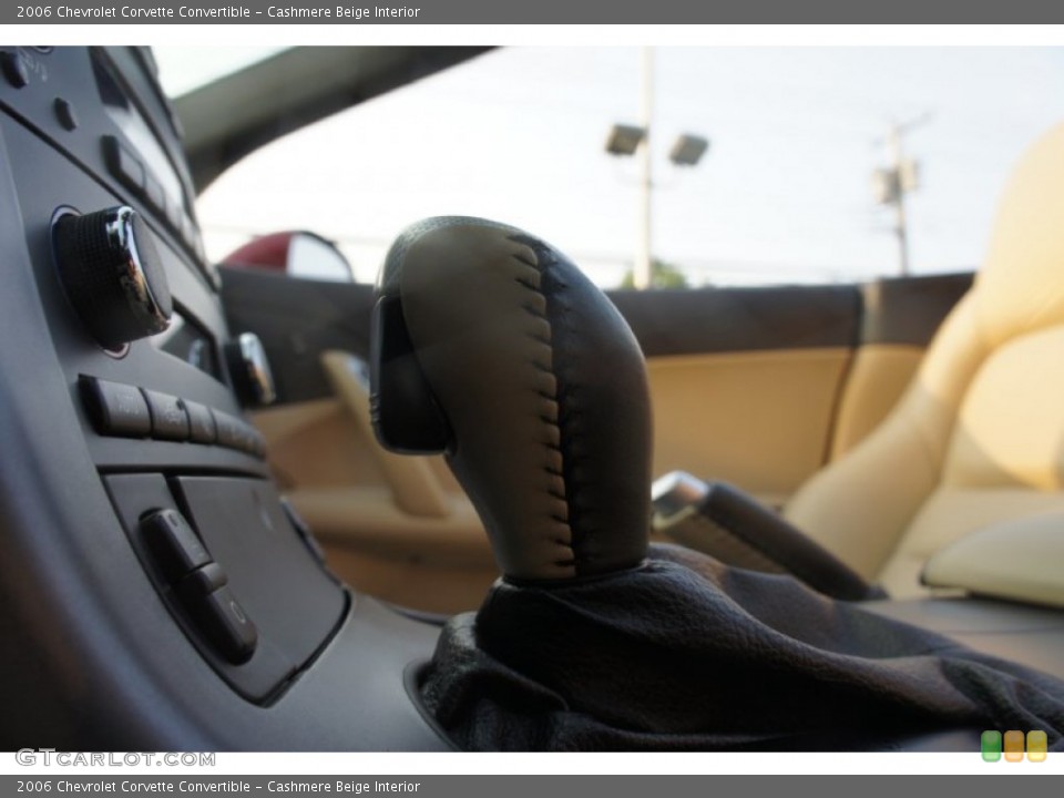 Cashmere Beige Interior Transmission for the 2006 Chevrolet Corvette Convertible #52100648