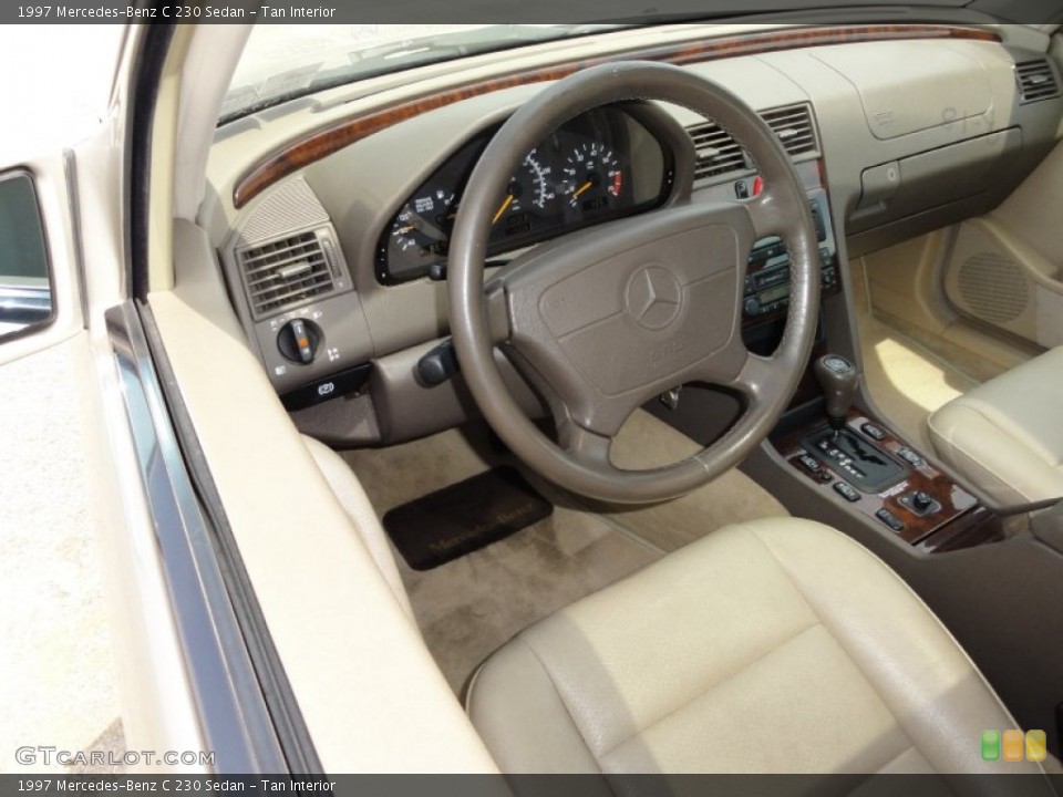 Tan Interior Photo for the 1997 Mercedes-Benz C 230 Sedan #52101170