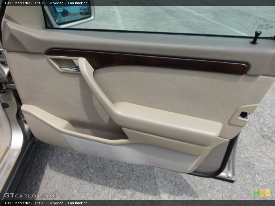 Tan Interior Door Panel for the 1997 Mercedes-Benz C 230 Sedan #52101347