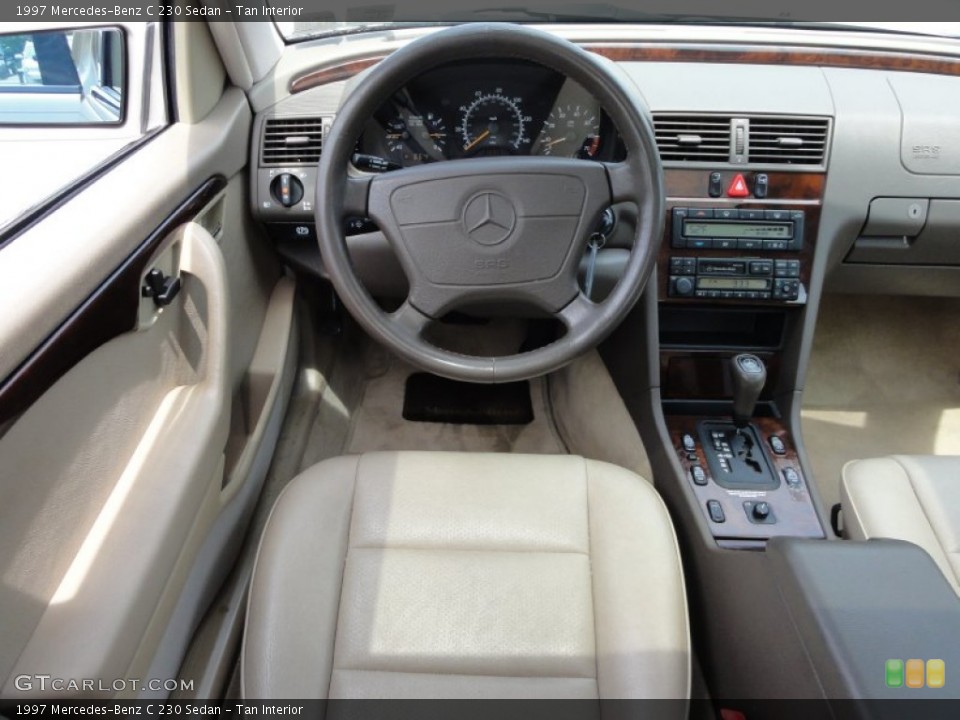 Tan Interior Dashboard for the 1997 Mercedes-Benz C 230 Sedan #52101446