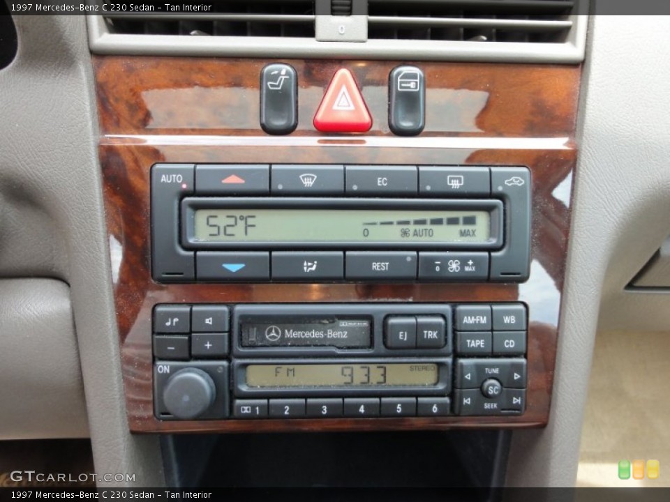 Tan Interior Controls for the 1997 Mercedes-Benz C 230 Sedan #52101632