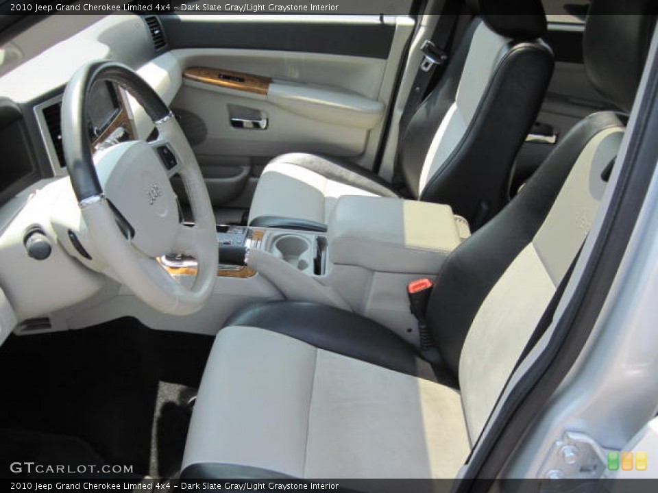 Dark Slate Gray/Light Graystone Interior Photo for the 2010 Jeep Grand Cherokee Limited 4x4 #52102295