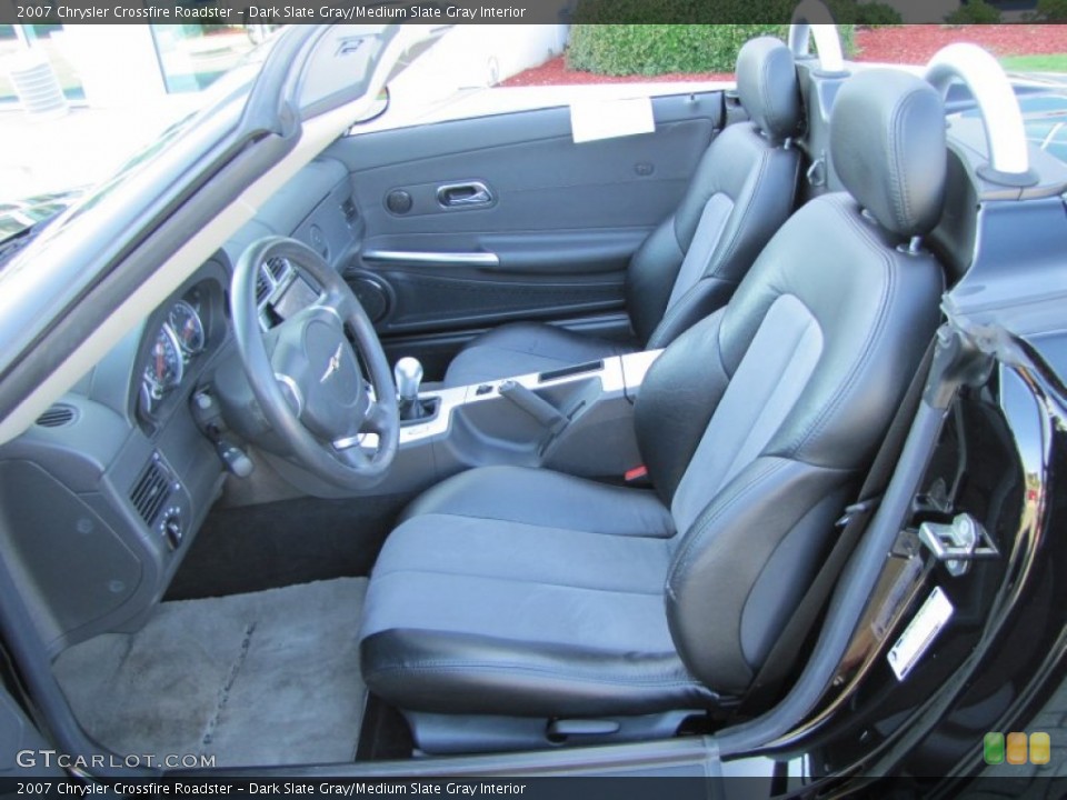 Dark Slate Gray/Medium Slate Gray Interior Photo for the 2007 Chrysler Crossfire Roadster #52103150