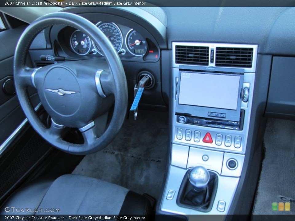 Dark Slate Gray/Medium Slate Gray Interior Dashboard for the 2007 Chrysler Crossfire Roadster #52103240