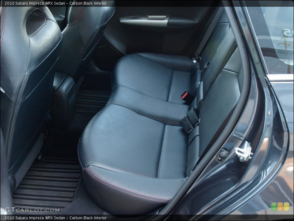 Carbon Black Interior Photo for the 2010 Subaru Impreza WRX Sedan #52105079