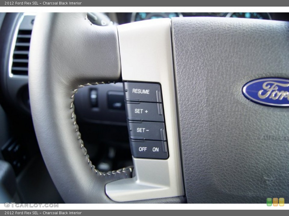 Charcoal Black Interior Controls for the 2012 Ford Flex SEL #52107599