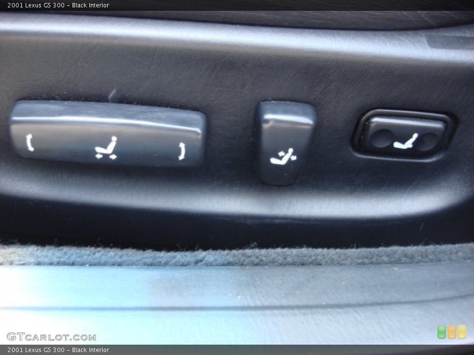 Black Interior Controls for the 2001 Lexus GS 300 #52107962