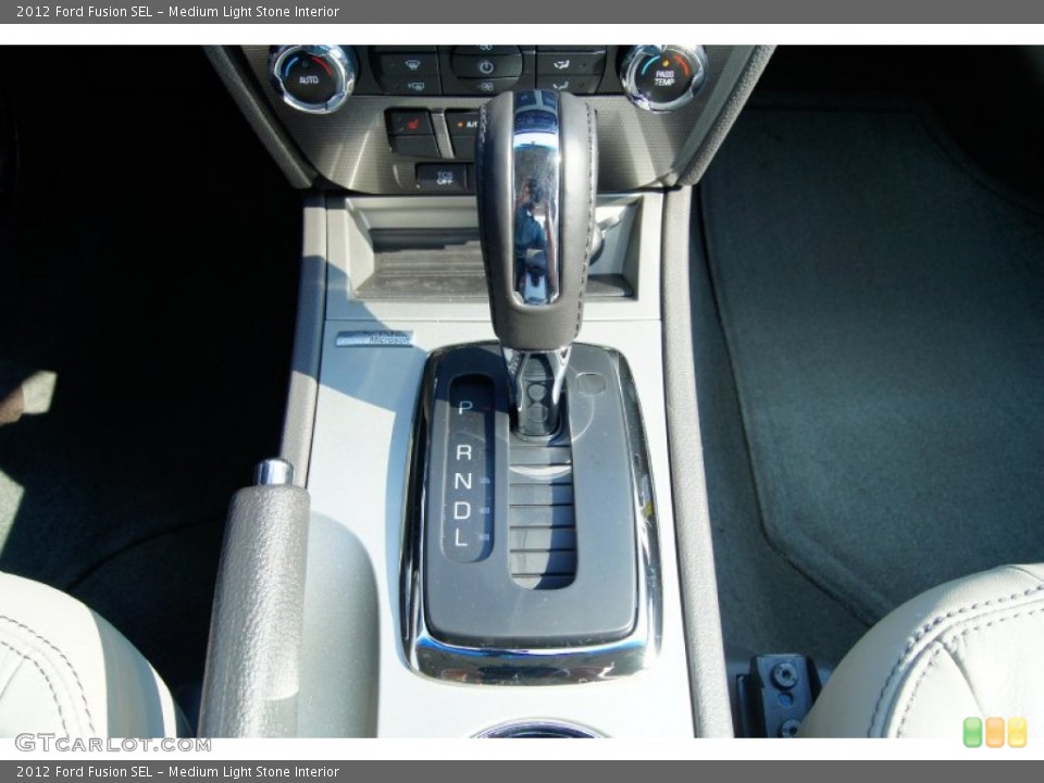 Medium Light Stone Interior Transmission for the 2012 Ford Fusion SEL #52108067