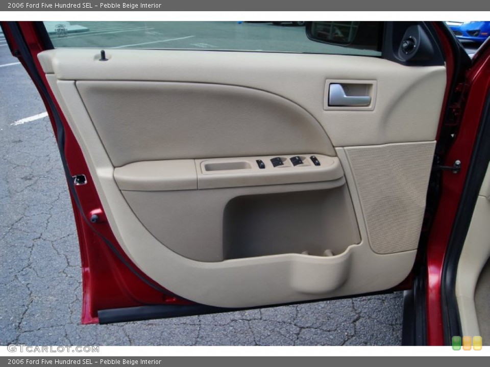 Pebble Beige Interior Door Panel for the 2006 Ford Five Hundred SEL #52108337