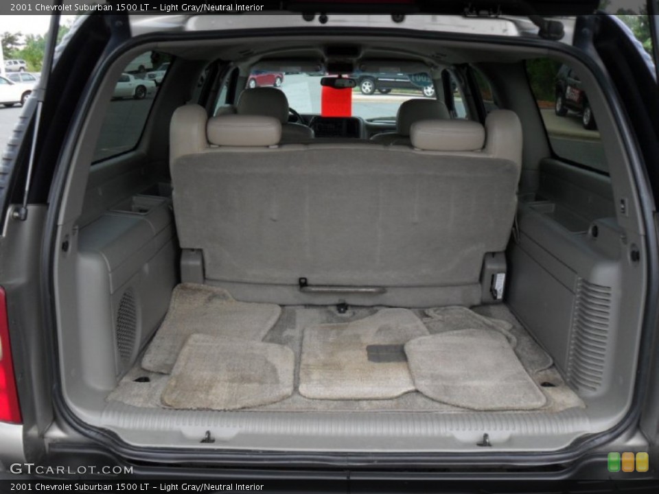 Light Gray/Neutral Interior Trunk for the 2001 Chevrolet Suburban 1500 LT #52109075