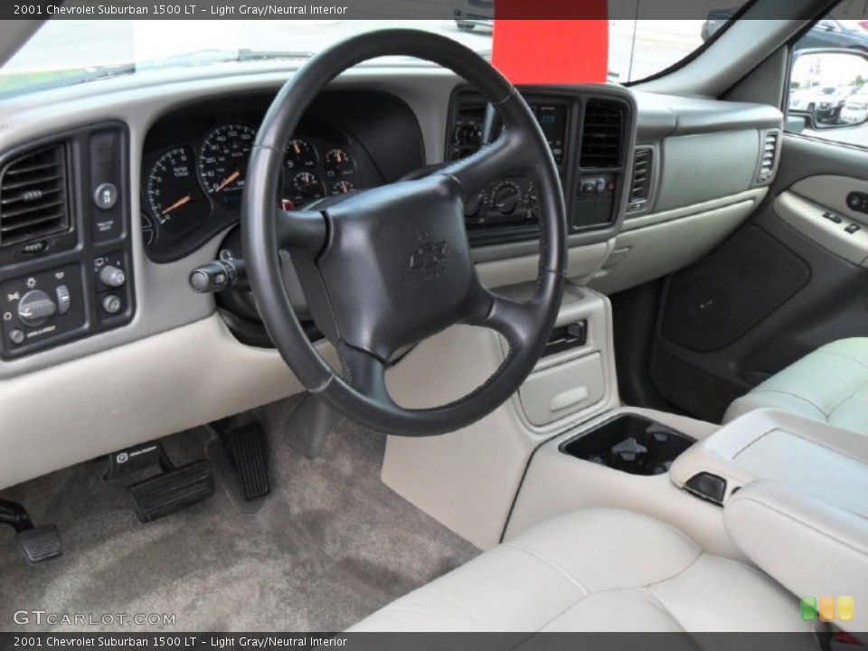 Light Gray/Neutral 2001 Chevrolet Suburban Interiors