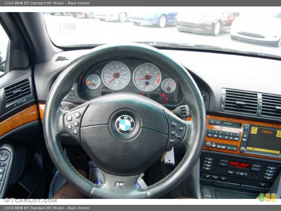 Black Interior Steering Wheel for the 2000 BMW M5  #52109406