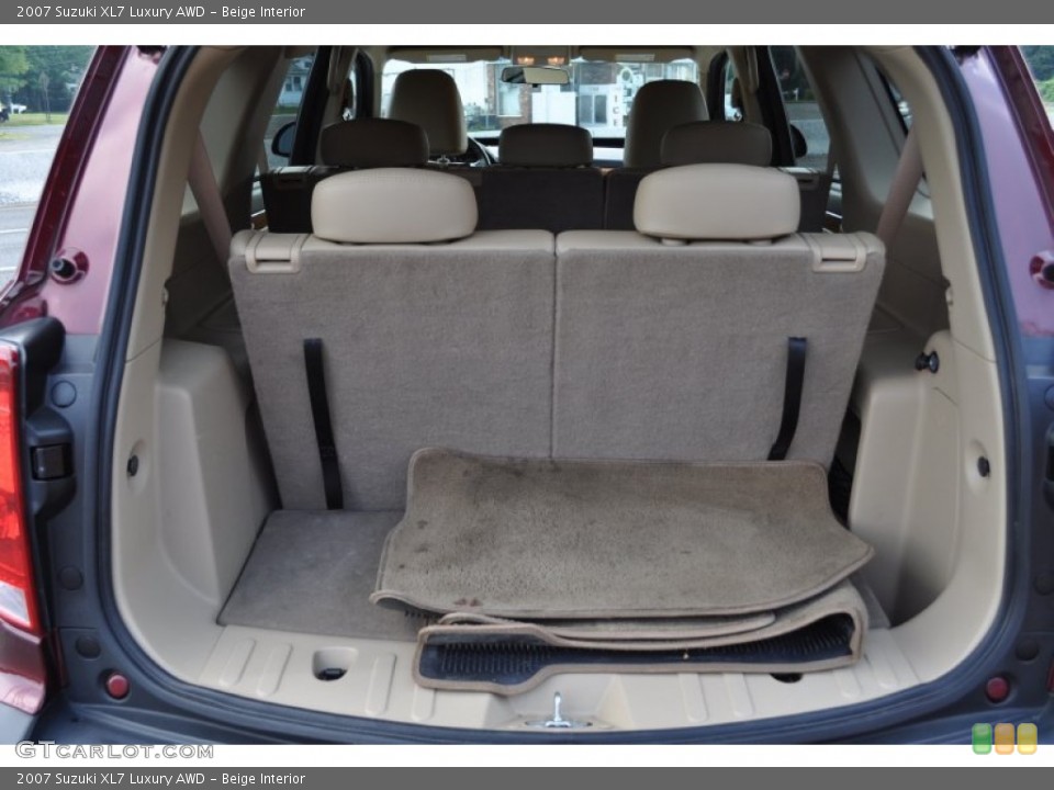 Beige Interior Trunk for the 2007 Suzuki XL7 Luxury AWD #52110860
