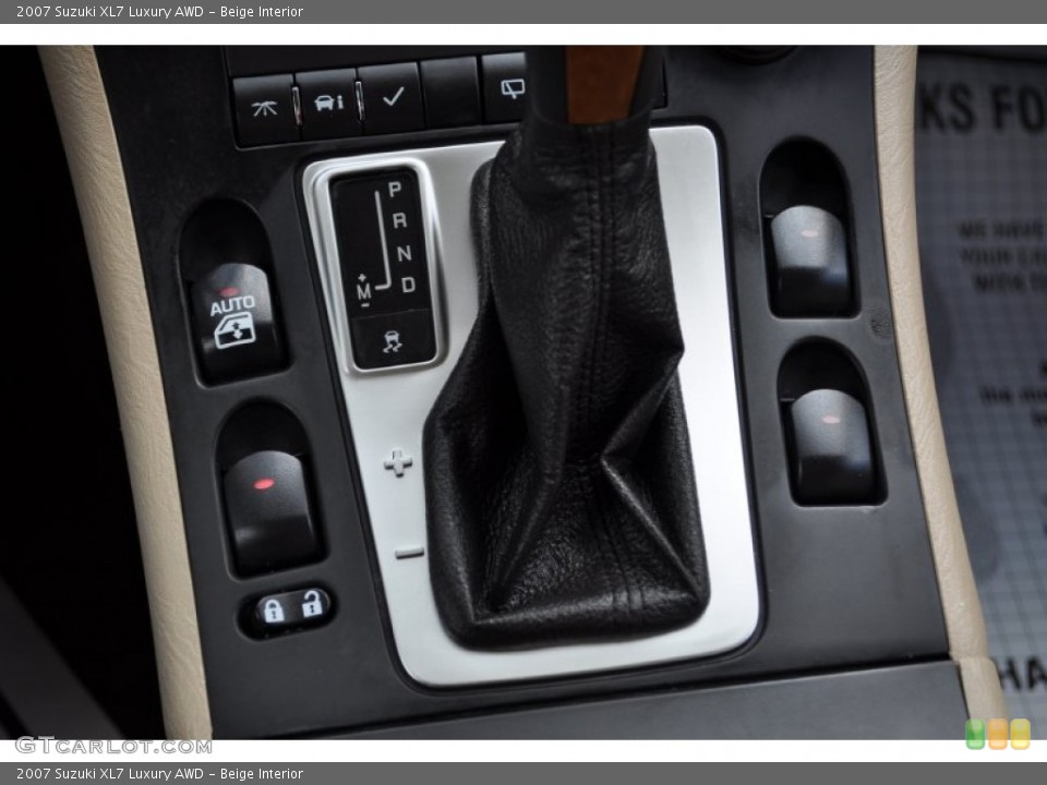 Beige Interior Transmission for the 2007 Suzuki XL7 Luxury AWD #52110911