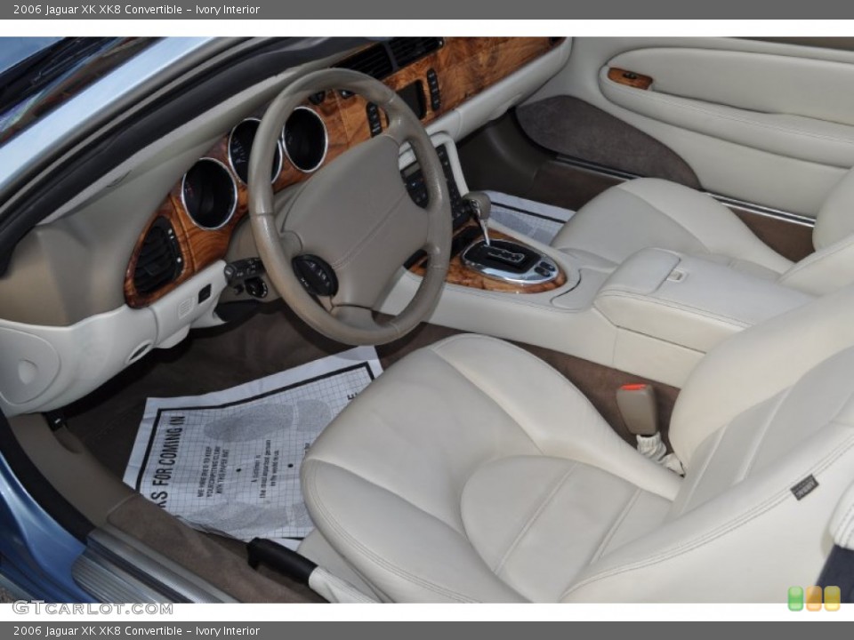 Ivory Interior Photo for the 2006 Jaguar XK XK8 Convertible #52111271