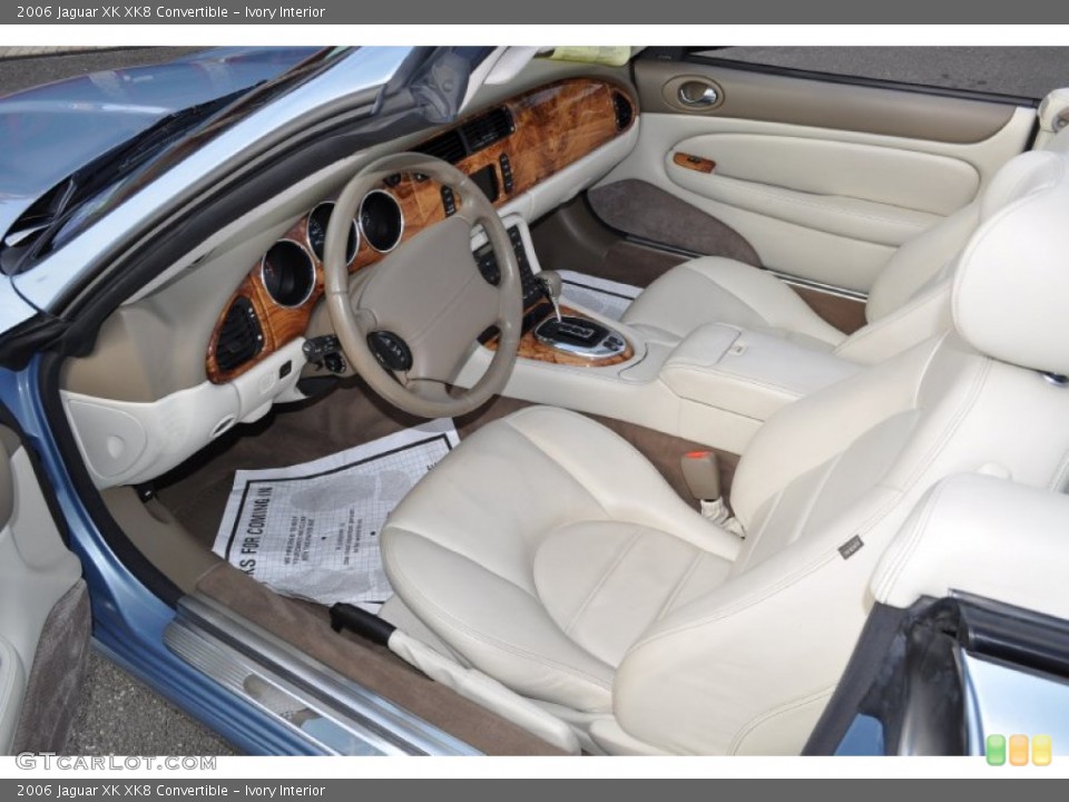 Ivory Interior Photo for the 2006 Jaguar XK XK8 Convertible #52111274