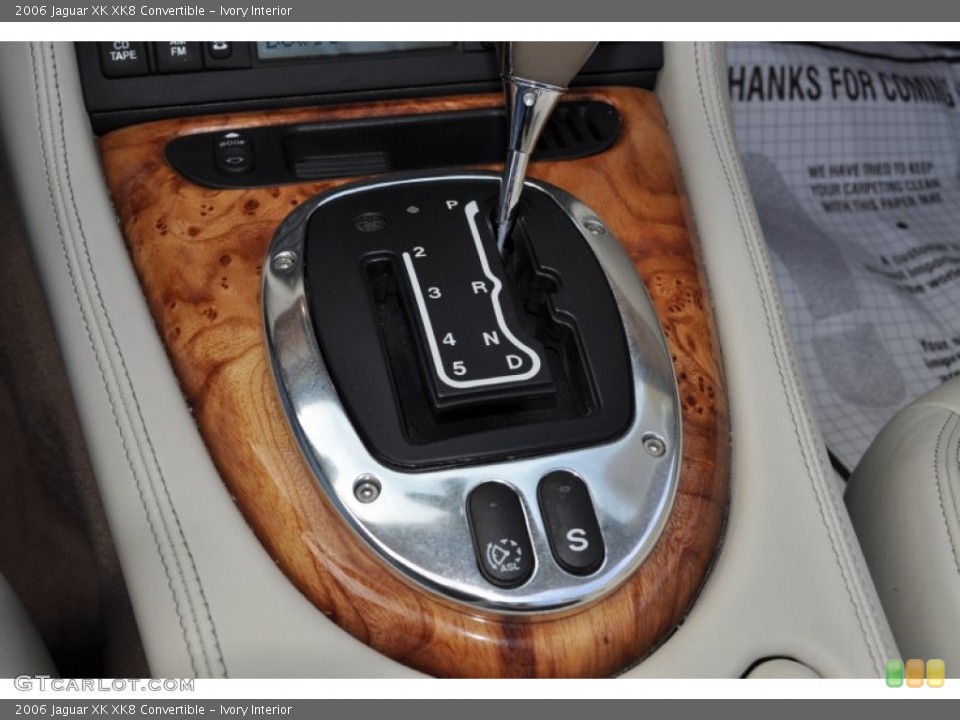 Ivory Interior Transmission for the 2006 Jaguar XK XK8 Convertible #52111304