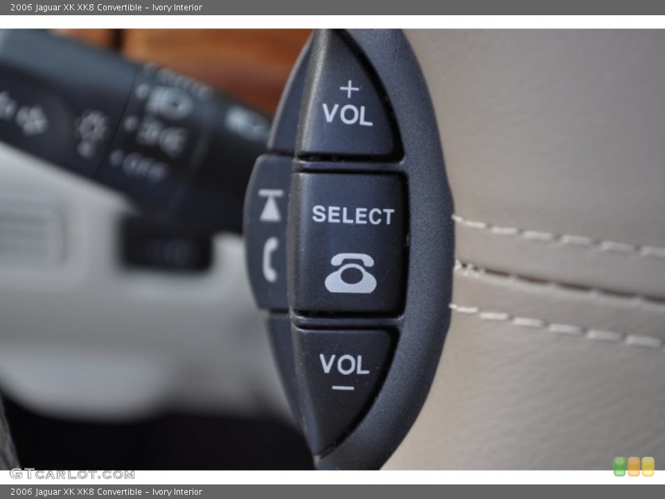 Ivory Interior Controls for the 2006 Jaguar XK XK8 Convertible #52111316