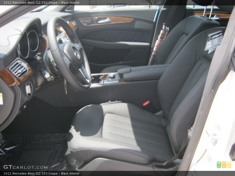 Black Interior Photo for the 2012 Mercedes-Benz CLS 550 Coupe #52114267