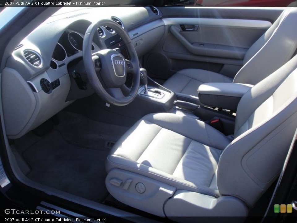 Platinum Interior Photo for the 2007 Audi A4 2.0T quattro Cabriolet #52114825