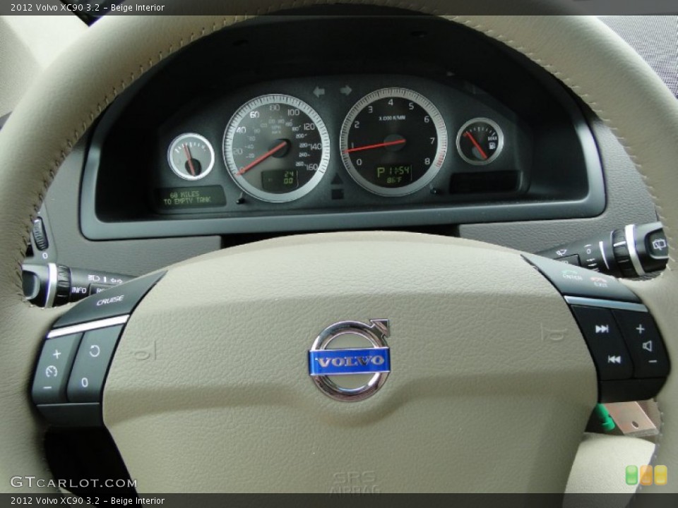 Beige Interior Controls for the 2012 Volvo XC90 3.2 #52115041