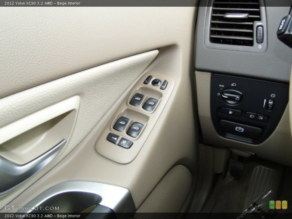 Beige Interior Controls for the 2012 Volvo XC90 3.2 AWD #52115323