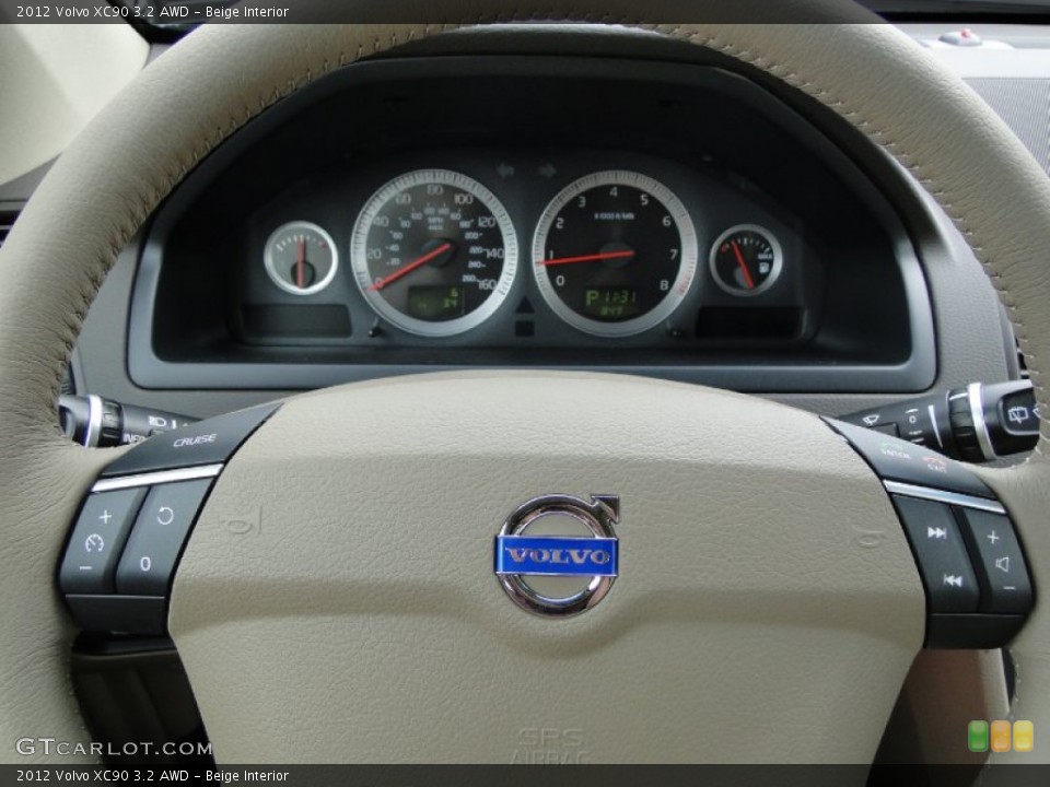 Beige Interior Controls for the 2012 Volvo XC90 3.2 AWD #52115335