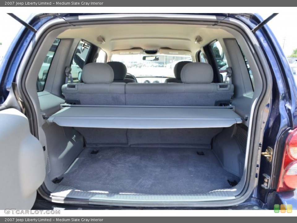 Medium Slate Gray Interior Trunk for the 2007 Jeep Liberty Limited #52116448