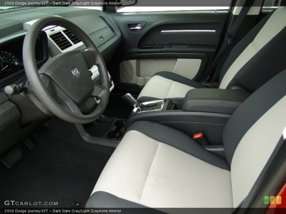Dark Slate Gray/Light Graystone Interior Photo for the 2009 Dodge Journey SXT #52119469