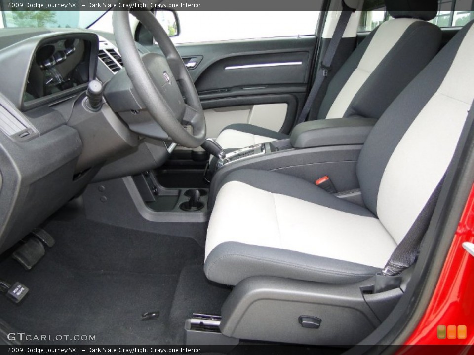 Dark Slate Gray/Light Graystone Interior Photo for the 2009 Dodge Journey SXT #52119484