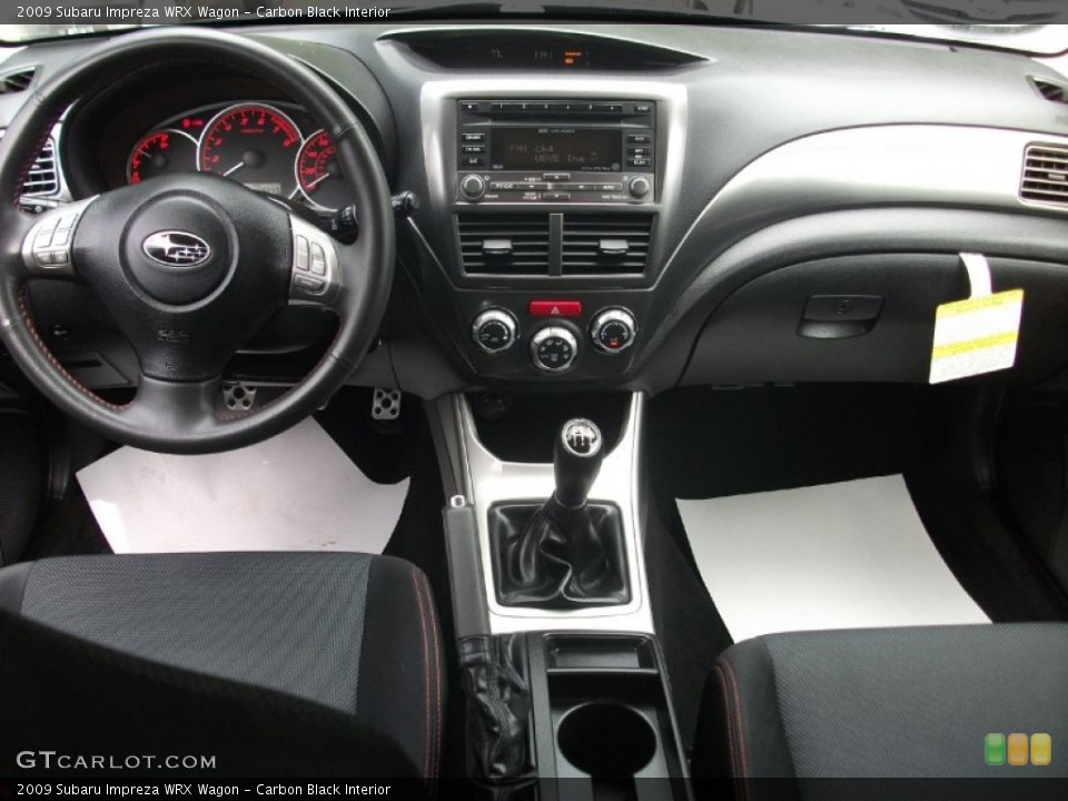Carbon Black Interior Dashboard for the 2009 Subaru Impreza WRX Wagon #52120687