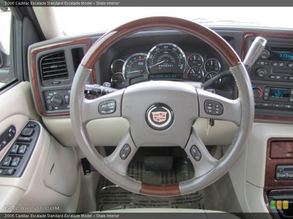 Shale Interior Steering Wheel For The 2006 Cadillac Escalade