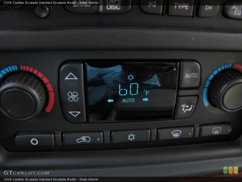 Shale Interior Controls for the 2006 Cadillac Escalade  #52120741