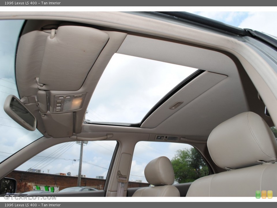 Tan Interior Sunroof for the 1996 Lexus LS 400 #52120873