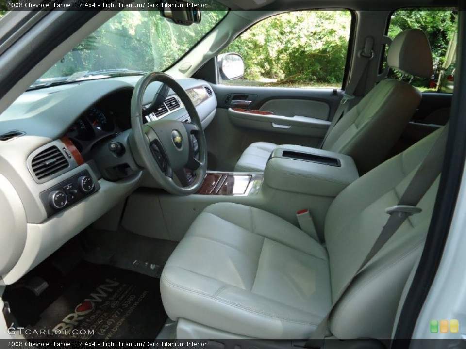 Light Titanium/Dark Titanium Interior Photo for the 2008 Chevrolet Tahoe LTZ 4x4 #52121059
