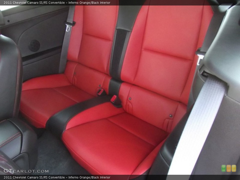 Inferno Orange/Black Interior Photo for the 2011 Chevrolet Camaro SS/RS Convertible #52121929
