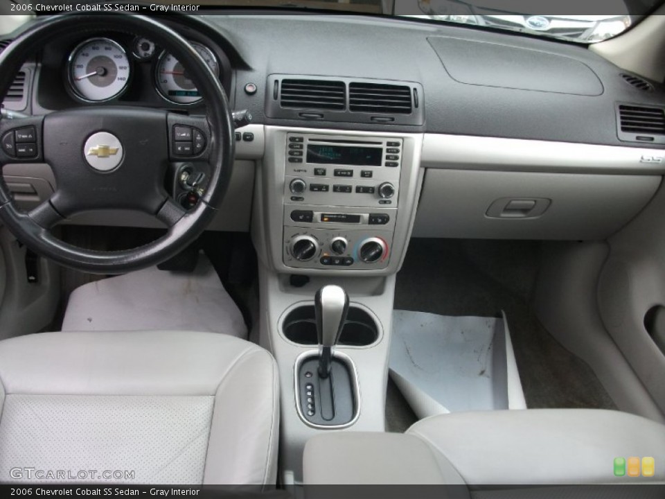 Gray Interior Dashboard for the 2006 Chevrolet Cobalt SS Sedan #52122190