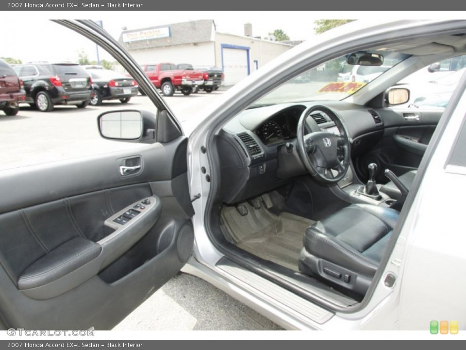 Black Interior Photo for the 2007 Honda Accord EX-L Sedan #52123867