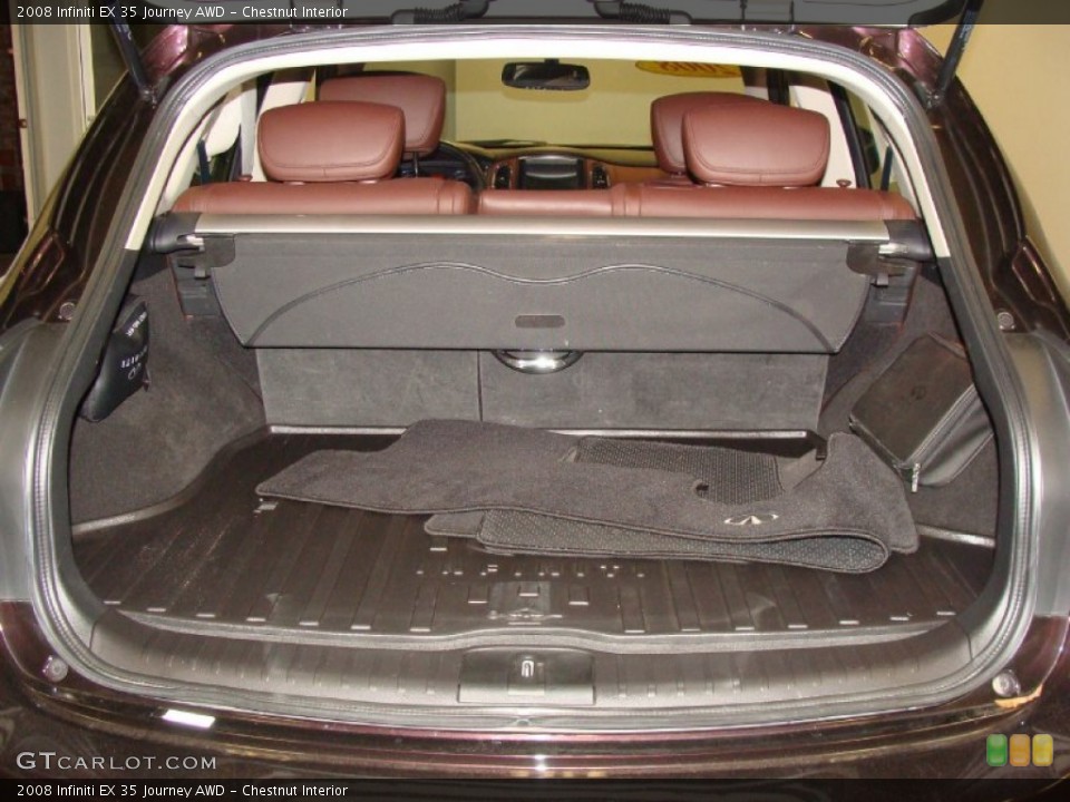 Chestnut Interior Trunk for the 2008 Infiniti EX 35 Journey AWD #52123912