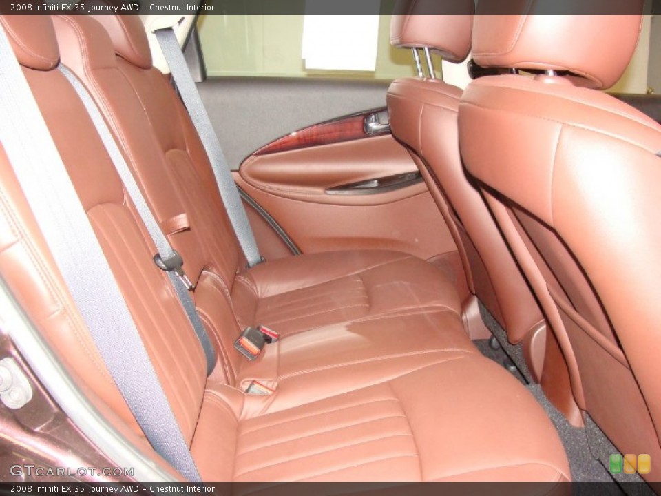Chestnut Interior Photo for the 2008 Infiniti EX 35 Journey AWD #52123942