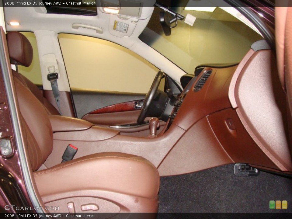 Chestnut Interior Photo for the 2008 Infiniti EX 35 Journey AWD #52123957