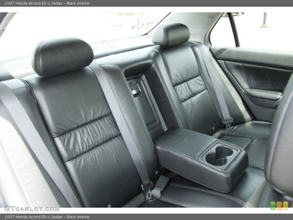 Black Interior Photo for the 2007 Honda Accord EX-L Sedan #52124017